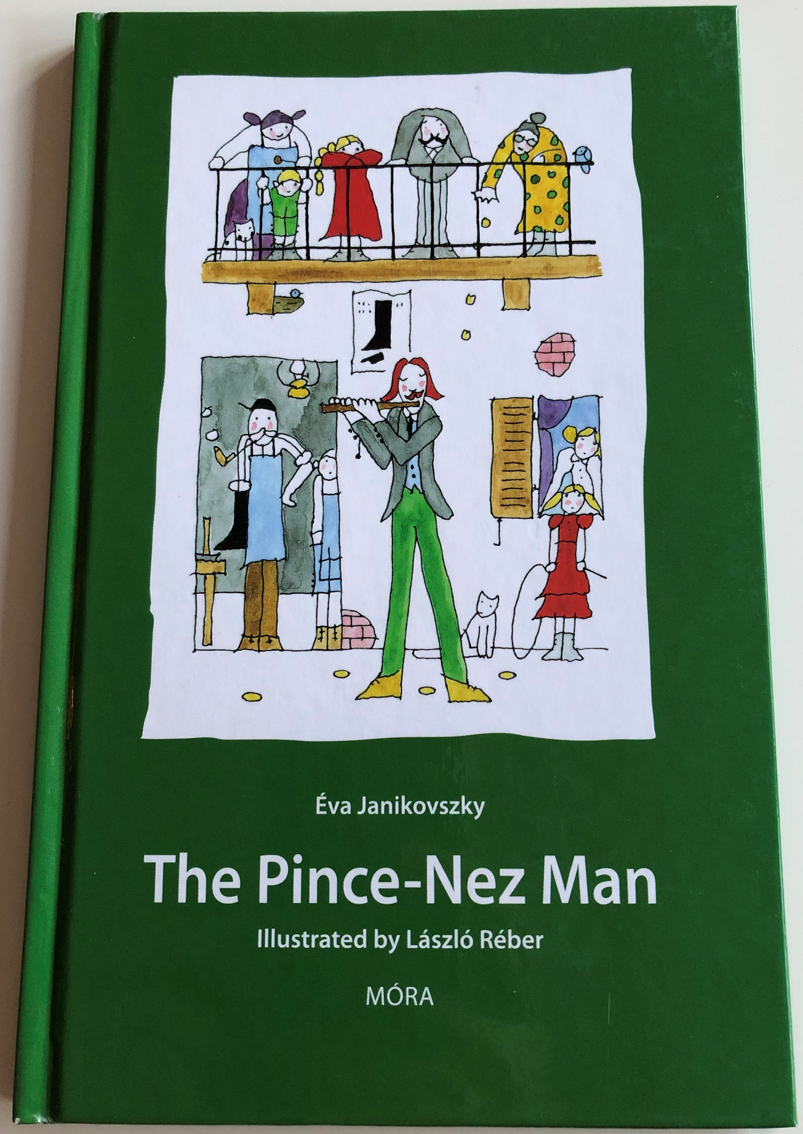 The Pince-Nez Man by Éva Janikovkszy - English edition of Cvikkedli 1.JPG